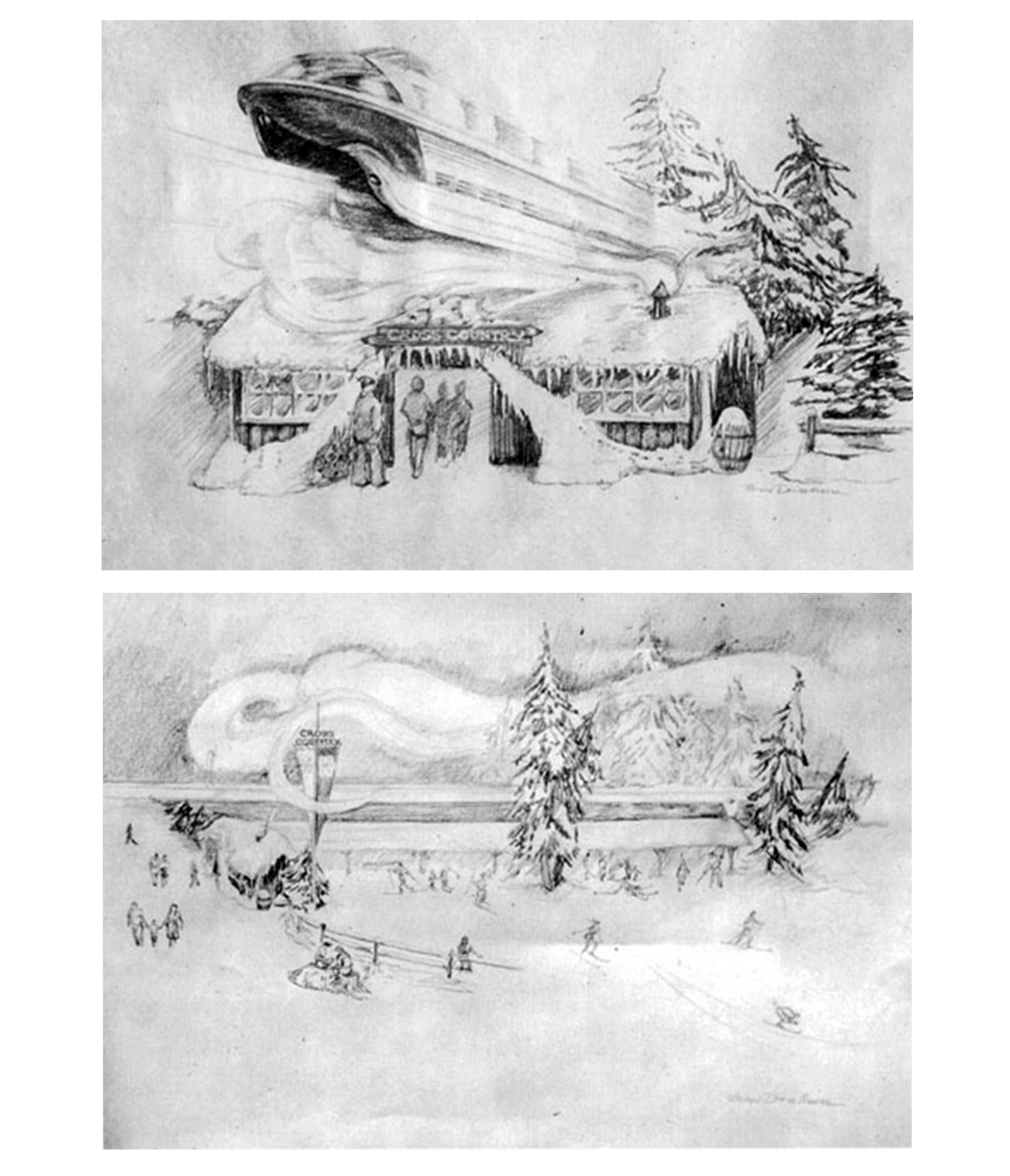 Disneyland concept drawings